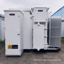 Three Phase Oil Type Pad-Mounted Transformer with Solar Inverter